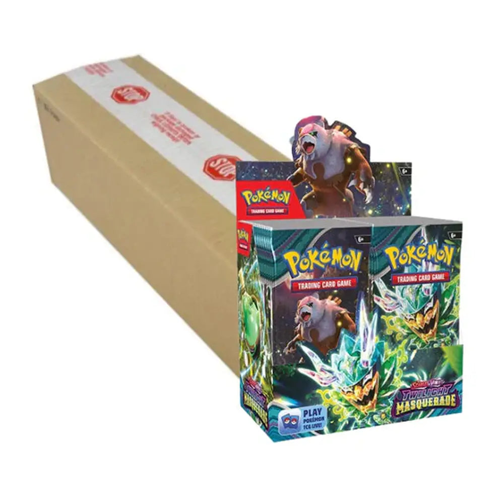 Pokemon - Twilight Masquerade Booster Display Box Case (6 stk)