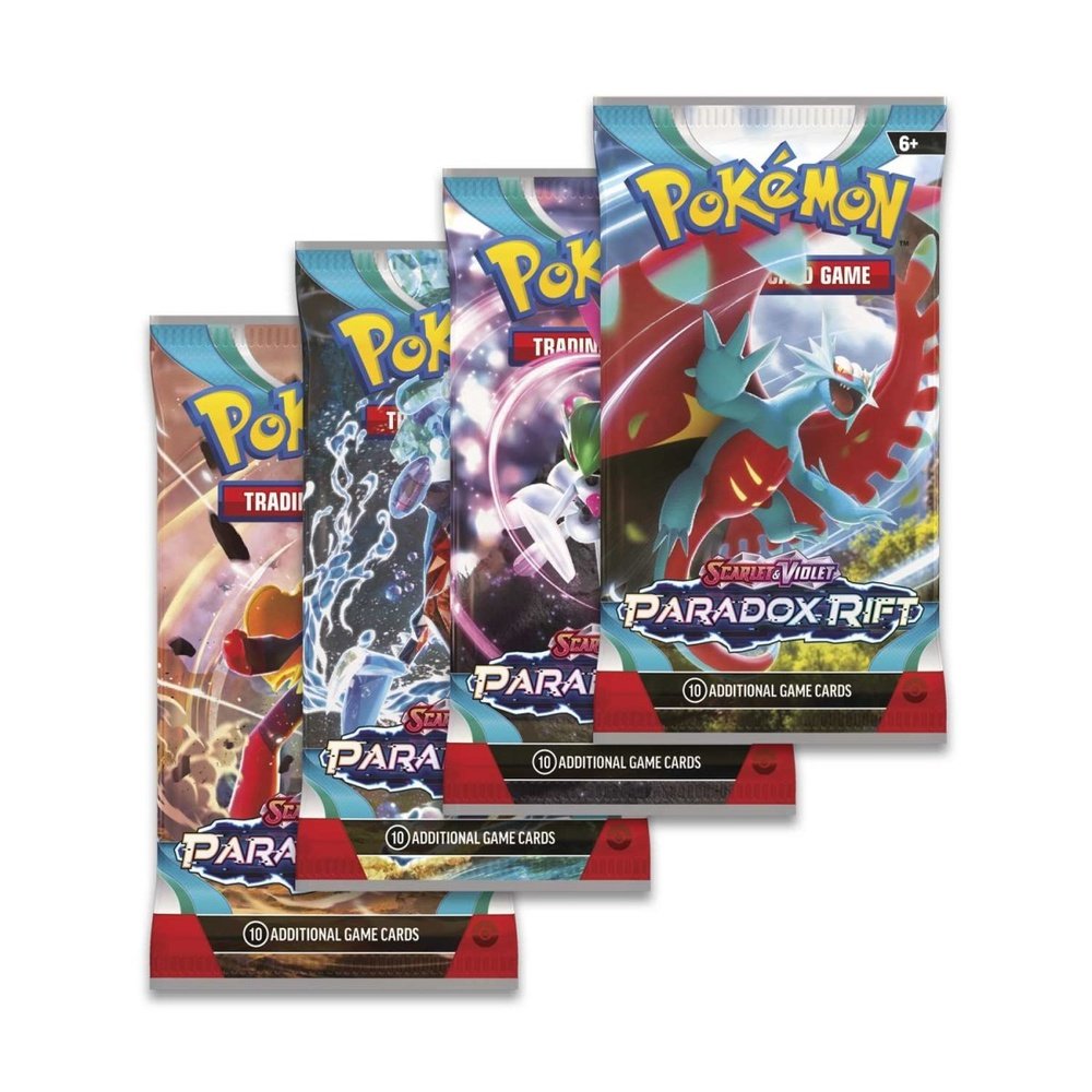 Pokemon Paradox Rift Booster Artset Komplett