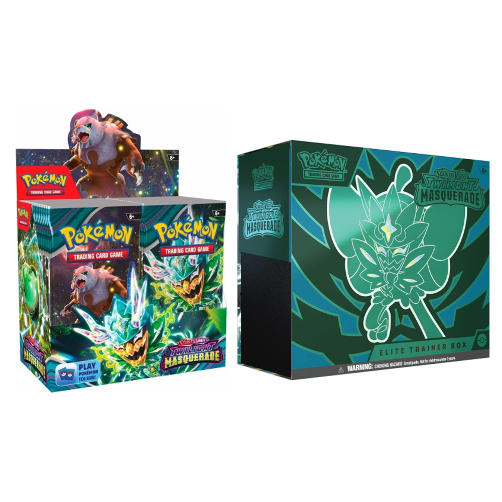 Pokemon - Twilight Masquerade Booster Box / ETB Bundle