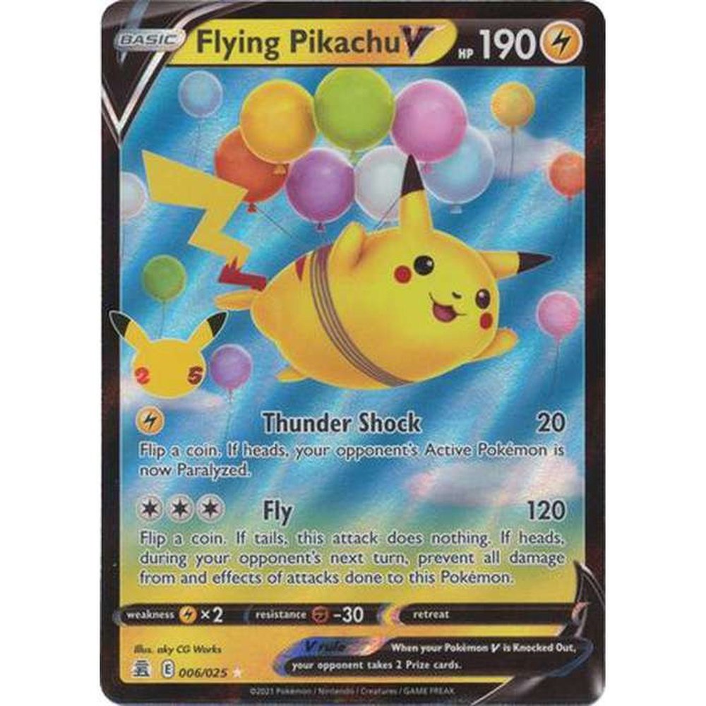 Flying Pikachu V - 6/25 - Ultra Rare