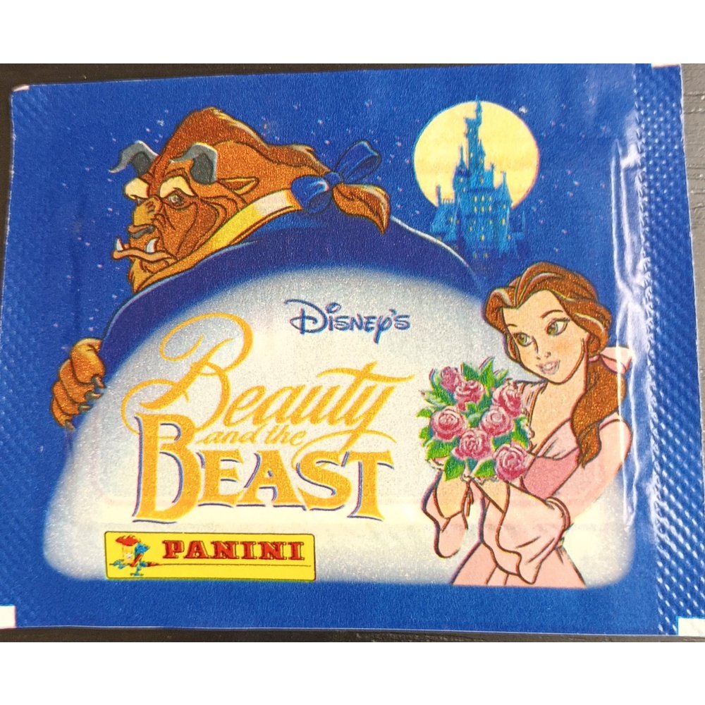 Beauty And The Beast Panini Stickers fra år 1991