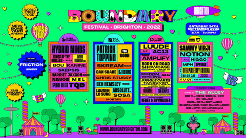 BOUNDARY BRIGHTON 2022 PHASE 2 LINE UP – ROX Promotions