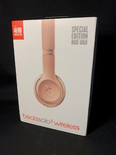 beats solo 3 wireless rose gold limited edition