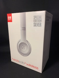 beats solo 3 special edition silver