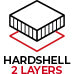 hardshell 2 layers