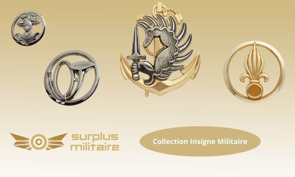 collection d'insigne militaire