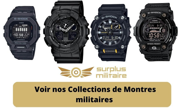 Kolekcja zegarków wojskowych