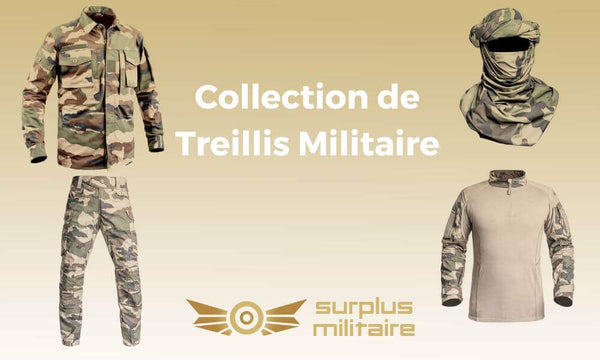 collection de treillis militaire