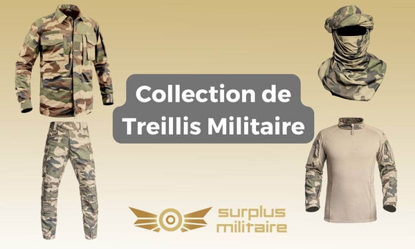collection de treillis militaire