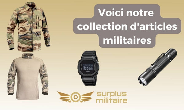 collections d'articles militaires
