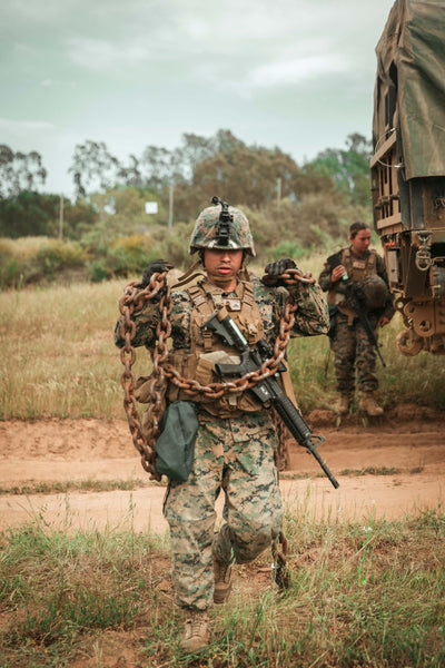 militaires en héros