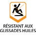 logo anti glissade plaque d'huile