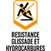 résistance glissage et hydrocarbures