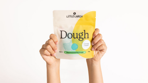 Natural play dough by Little Larch