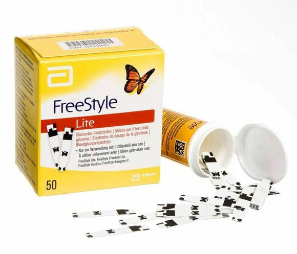 freestyle lite blood test strips