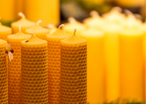 beeswax candles 