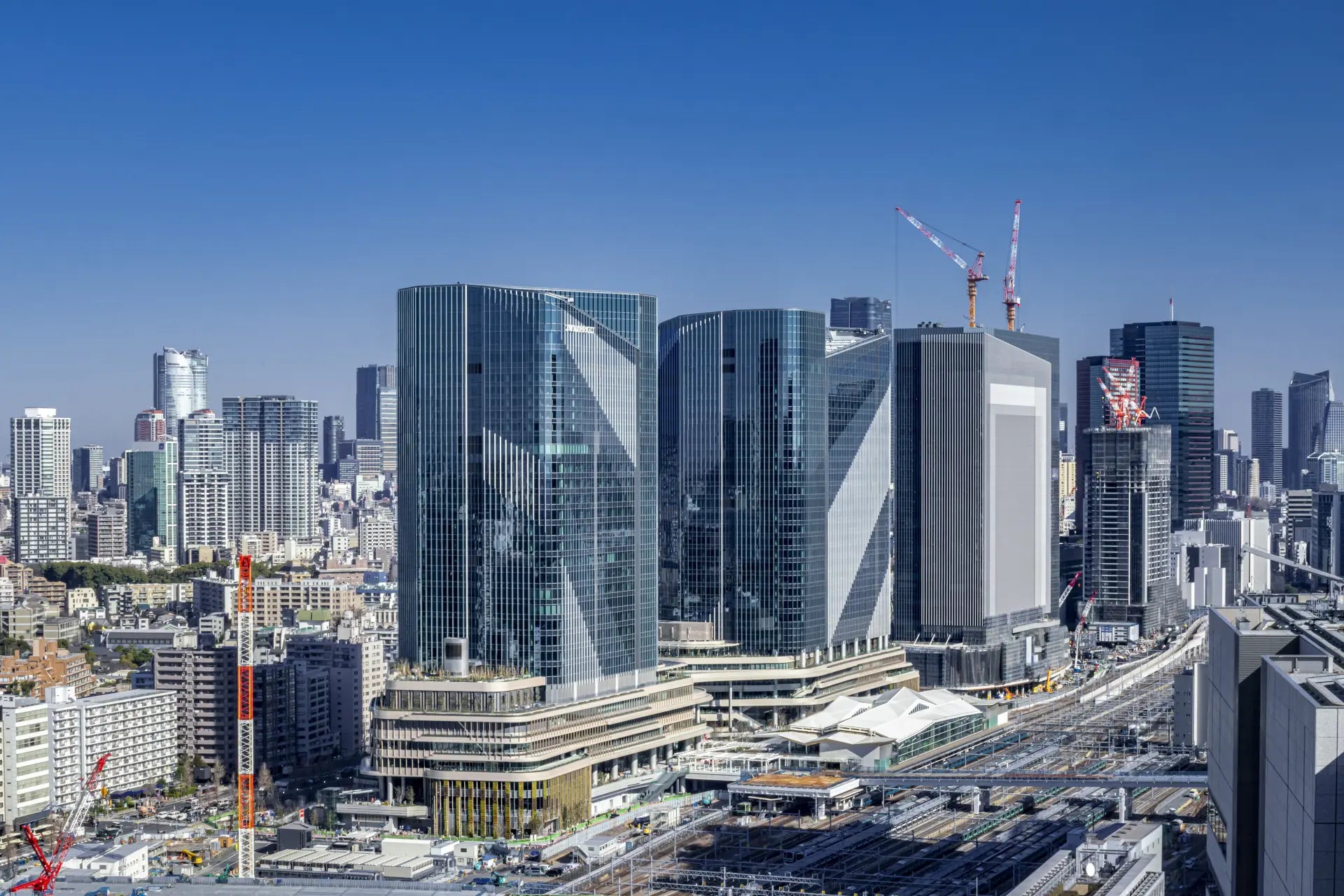 A multi-use commercial complex conceived as a futuristic city, set for a grand opening in Spring 2026