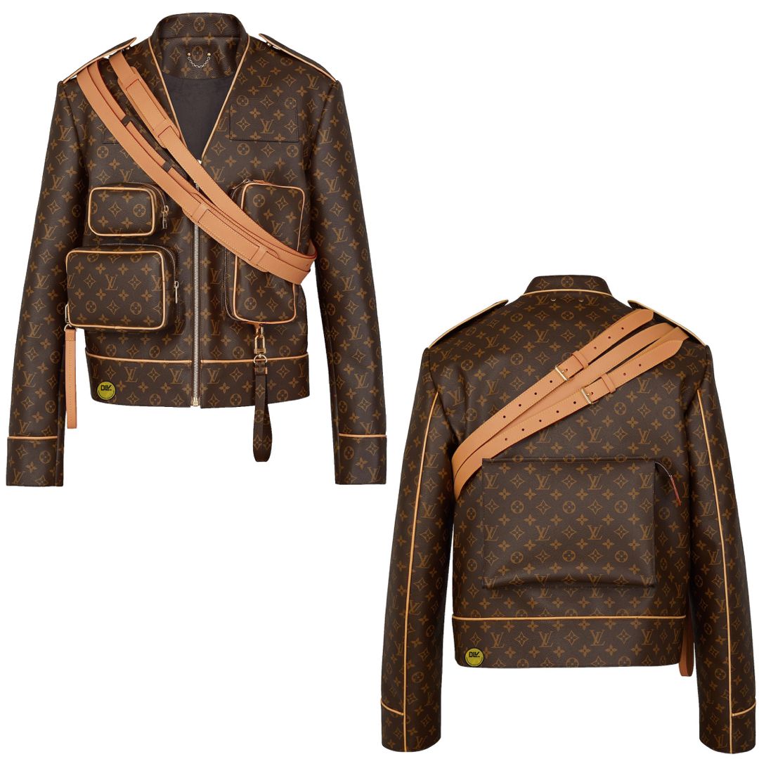 runway LOUIS VUITTON AW19 Sample Admiral brown monogram canvas