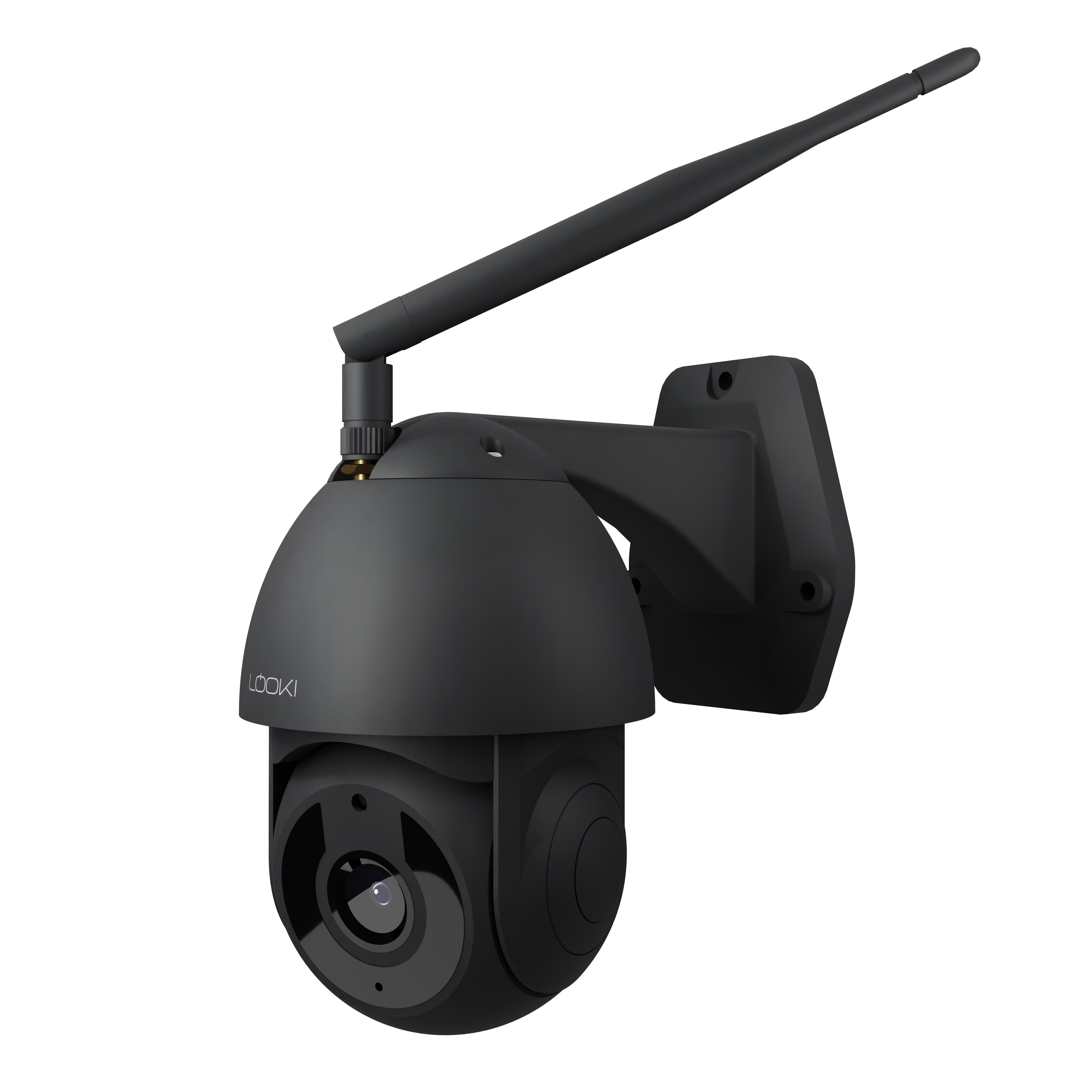 Missend Kan niet lezen of schrijven straf Looki 360Pro PTZ Camera (Zwart) WiFi IP Beveiligingscamera voor Buiten