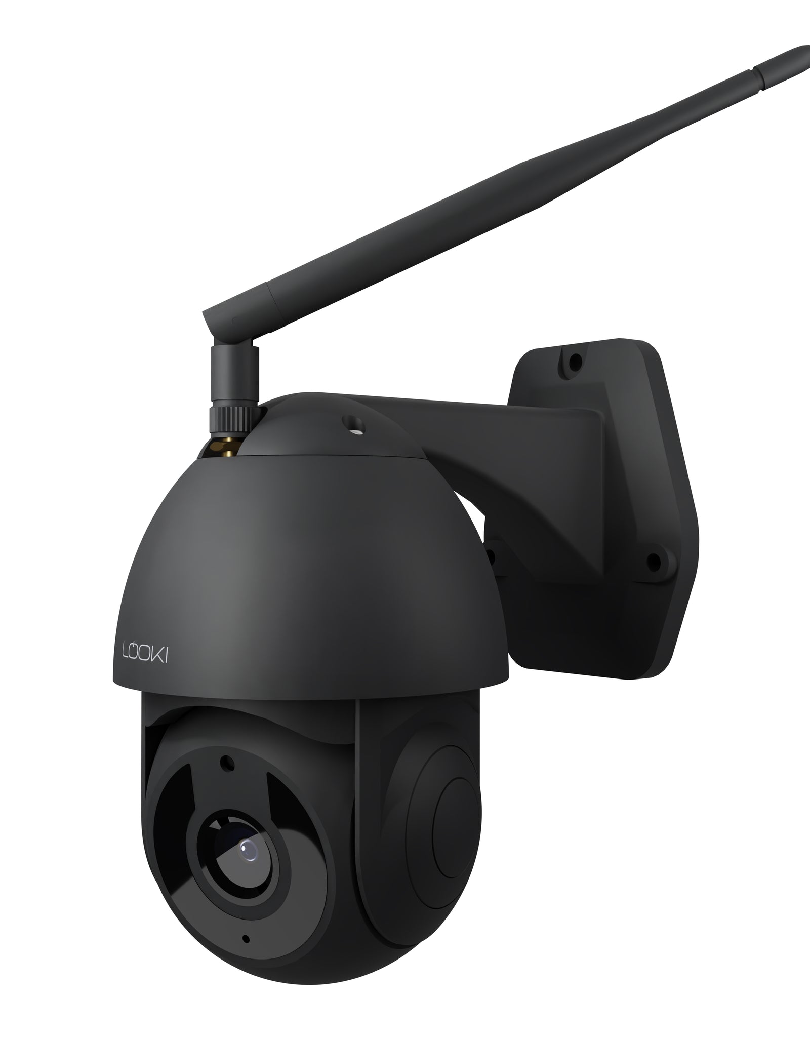 Bezwaar pedaal Inspecteren Looki 360Pro PTZ Camera (Zwart) WiFi IP Beveiligingscamera voor Buiten