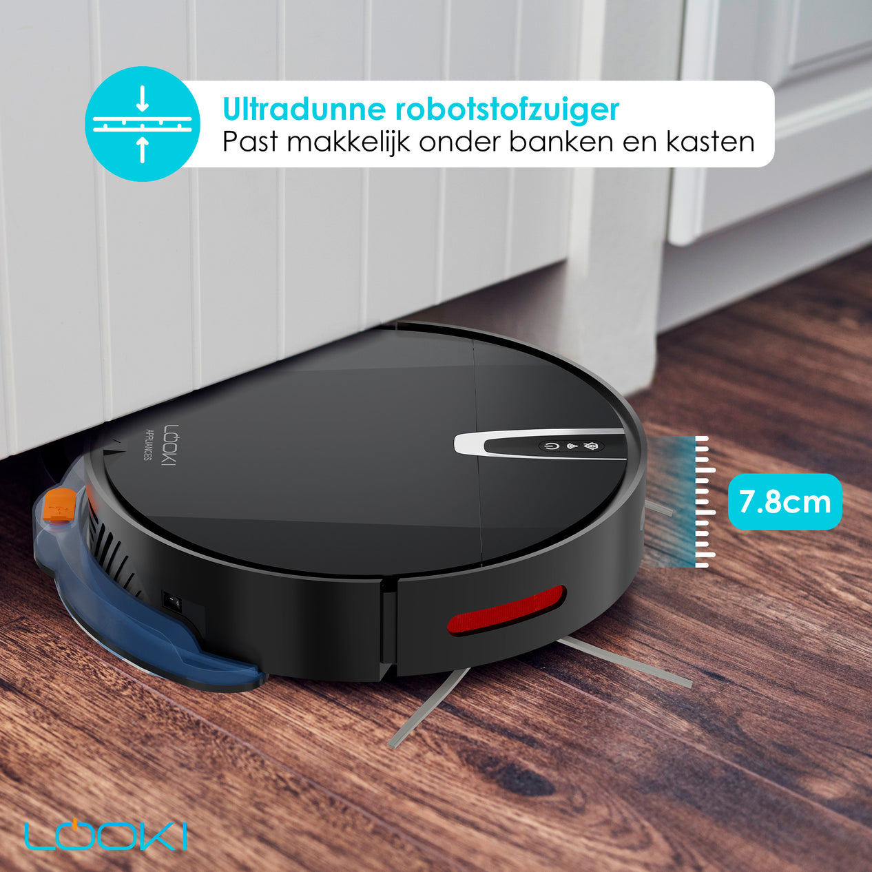 Bijdragen Vlekkeloos Onze onderneming Looki 3-in-1 Robotstofzuiger met dweilfunctie