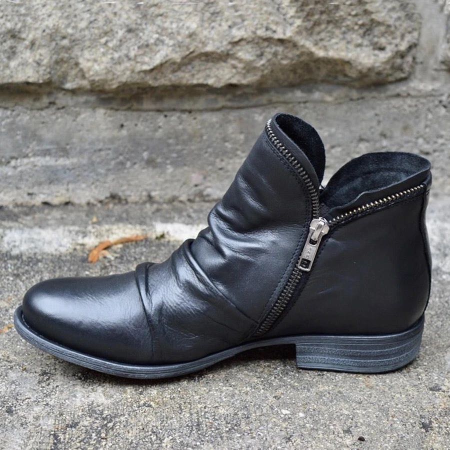 cozy ankle boots