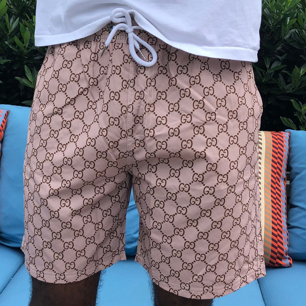 Red LV x Preme Swim Trunks – RagaWorldShop