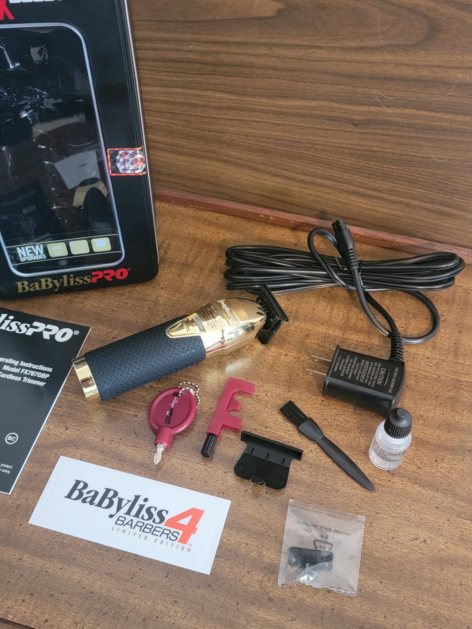 新品 BaByliss Pro Boost+ FX787GBP トリマーベビリス-