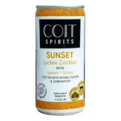 Sunset gin cocktail RTD ready to drink Coit spirits buy online