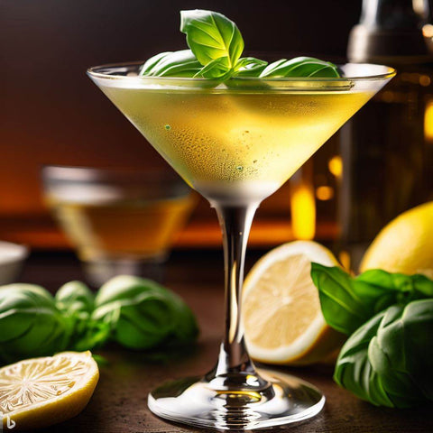 olive oil lemon basil martini recipe