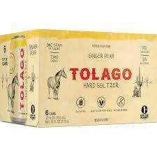Tolago - Ginger Pear Hard Seltzer (6 Pack)