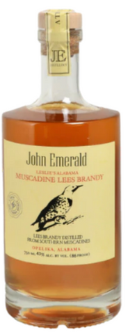 john emerald brandy bottle