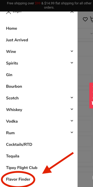 flavor finder find my flavor tipxy craft spirits flavor profiling tool