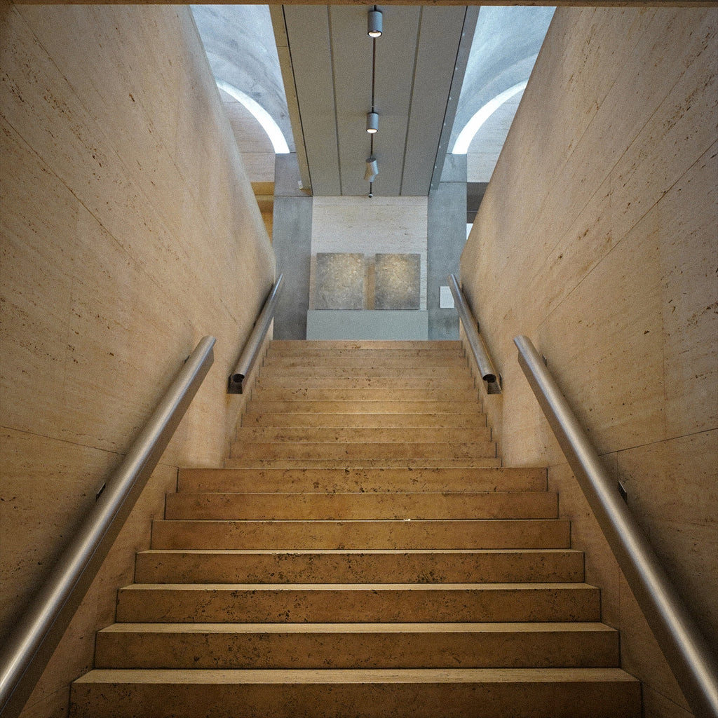 キンベル美術館　階段
