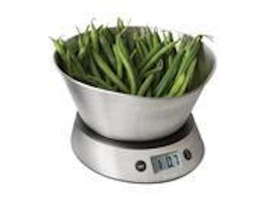 Kitchen Digital Scale Stainless Steel Bowl 11lb