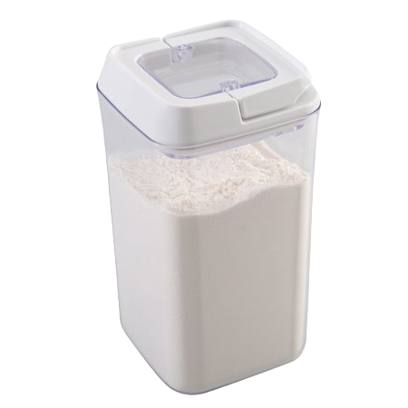 Godinger Food Storage Containers, Stackable Organization Canister Glas