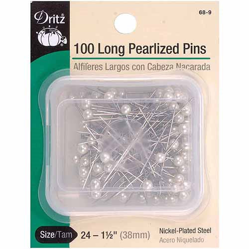 Long Pearlized Pins 100 pack – Gkstitches