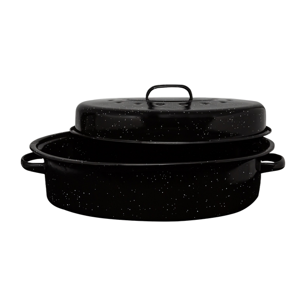 5.5-qt Cast Iron Oval Roaster