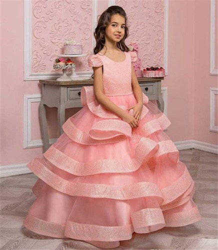 Pink Ruffle kids wear 