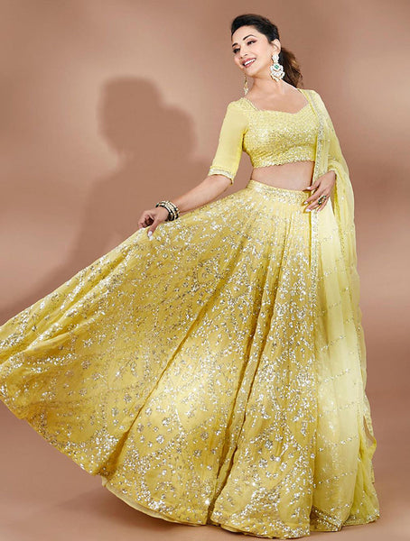 Yellow lehenga 