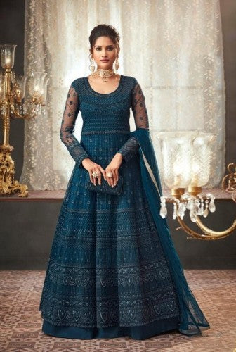 Embroidered Anarkali Suit 