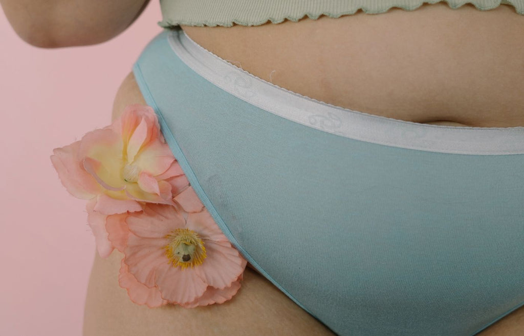 flowers and underwear