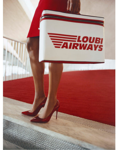 Christian louboutin invites you on loubi airways to discover his fall-winter 2021 women’s & men’s collections