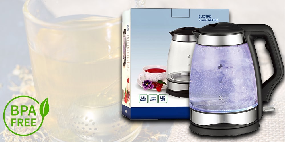 Wasserkocher-Glas-Electric-1.8L-mit--Ding-licht-led-bronkitchen ©, 2200 W, Pilot-Indikator-on, abnehmbarer Abdeckung, Metall, welcher Best-Wasserkocher-von -abua? KeTder-Russell -Hobbs ?, Wasserkocher-Wasser-elektrisch, Heizwasser-Wasser-1,7-Liter, 2200 W-Koch-Fast-Free-of-BPA, Glas-Borosilikat, Trennbörse-automatisch-bronmart.españa