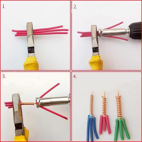 Automatic wireless, cable peeled tool, torsion connector, electrician peeling artifact, manual tools