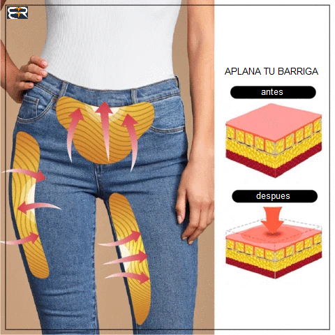 Stomach: The characteristic curve pretina adapts perfectly to your body while you are contouring.