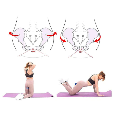 Pelvic muscles exercise, buttoner of buttocks | Bronwelys ©