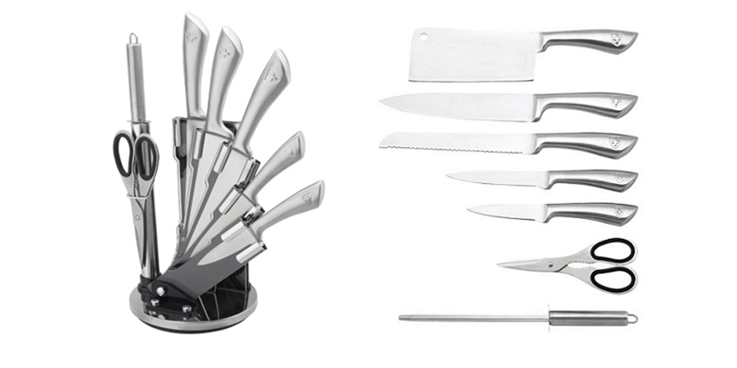 Game-messen-of-one-piece-steel-inox-of-8-piecs-royalty-line-rl-kss600, kopen, messen, messen, vlees, messen, vlees, messen, tafel, messen voor vlees, set van Messen, Zwilling, Messen, Games, Messen