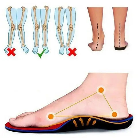 BronShoes Sandales compensées orthopédiques