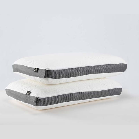 Foam pillows with bamboo memory